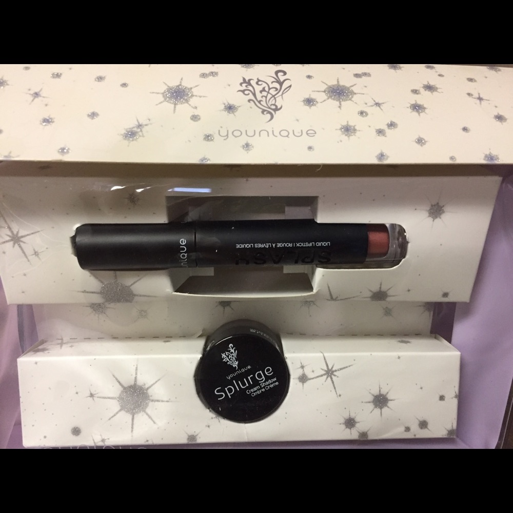 NEW liquid lipstick and cream shadow